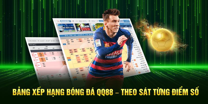 Bảng Xếp Hạng Bóng Đá QQ88 Cập Nhật Nhanh, Chuẩn Từng Giây
