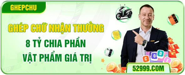 ghép chữ nhận thưởng